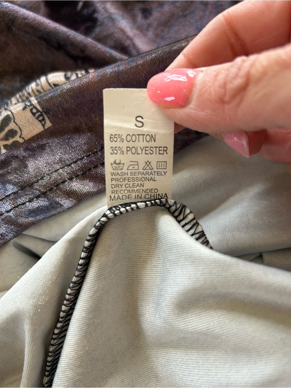 25. Vintage Boho Patchwork
Crushed Velvet Tiered
Maxi Skirt size s - Picture 5 of 7